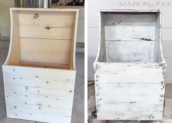 how to achieve an authentic looking antique, layered paint effect - step by step tutorial with easy to follow instructions | maisondepax.com